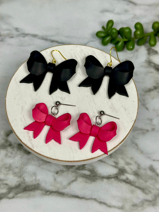 Droopy Bow Dangles